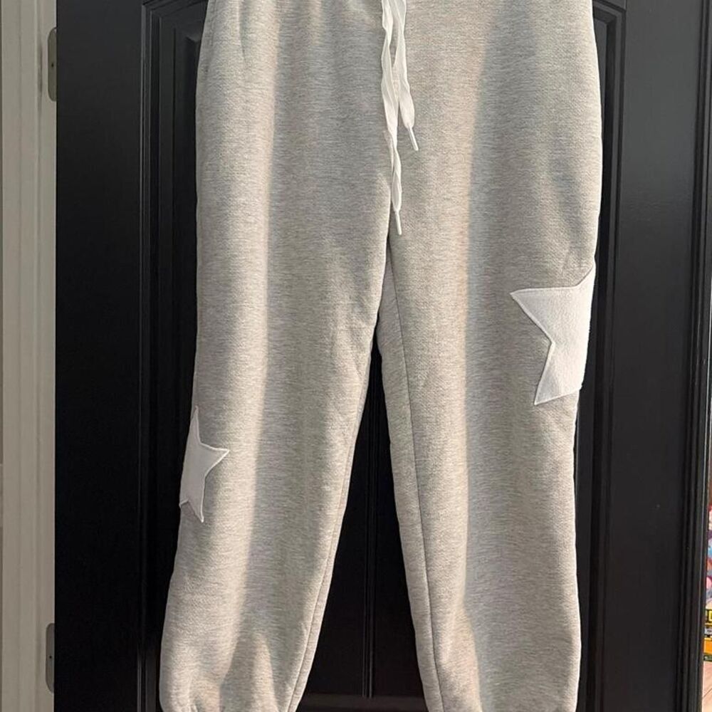 No-boundaries Women's Grey and Green Joggers-tracksuits